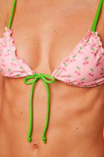 Load image into Gallery viewer, CORAL TOP - PINK CHERRY
